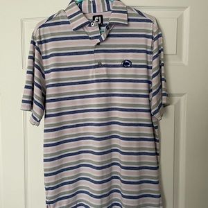 Footjoy Men's Golf Polo, Penn State, Small